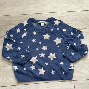 Posh Peanut Blue Star Kids Sweater